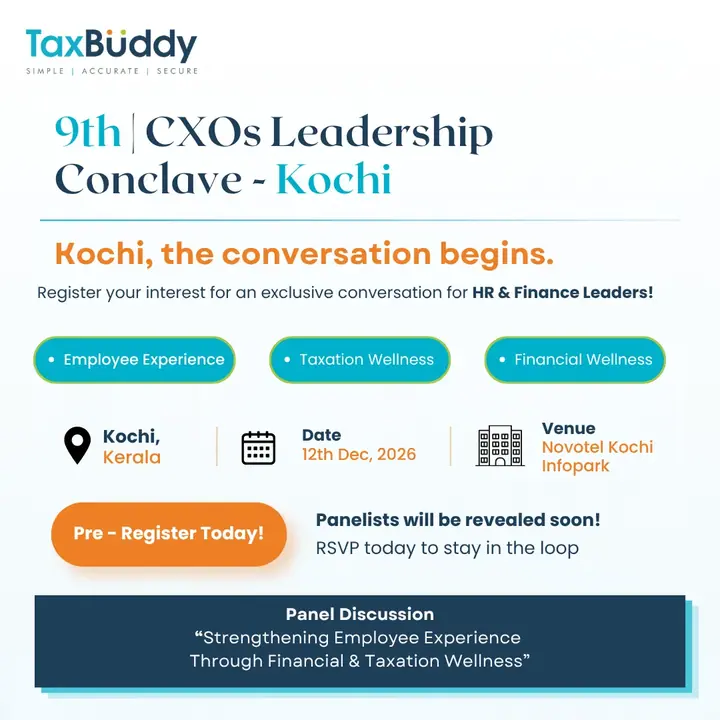 9th CXOs Leadership Conclave poster