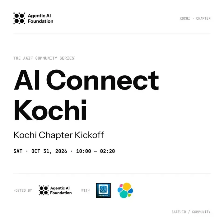 AI Connect Kochi poster