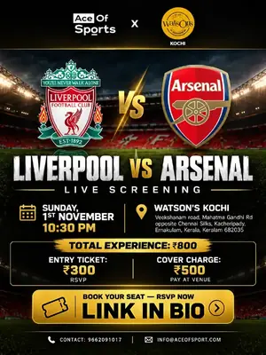 Arsenal FC vs Liverpool FC poster