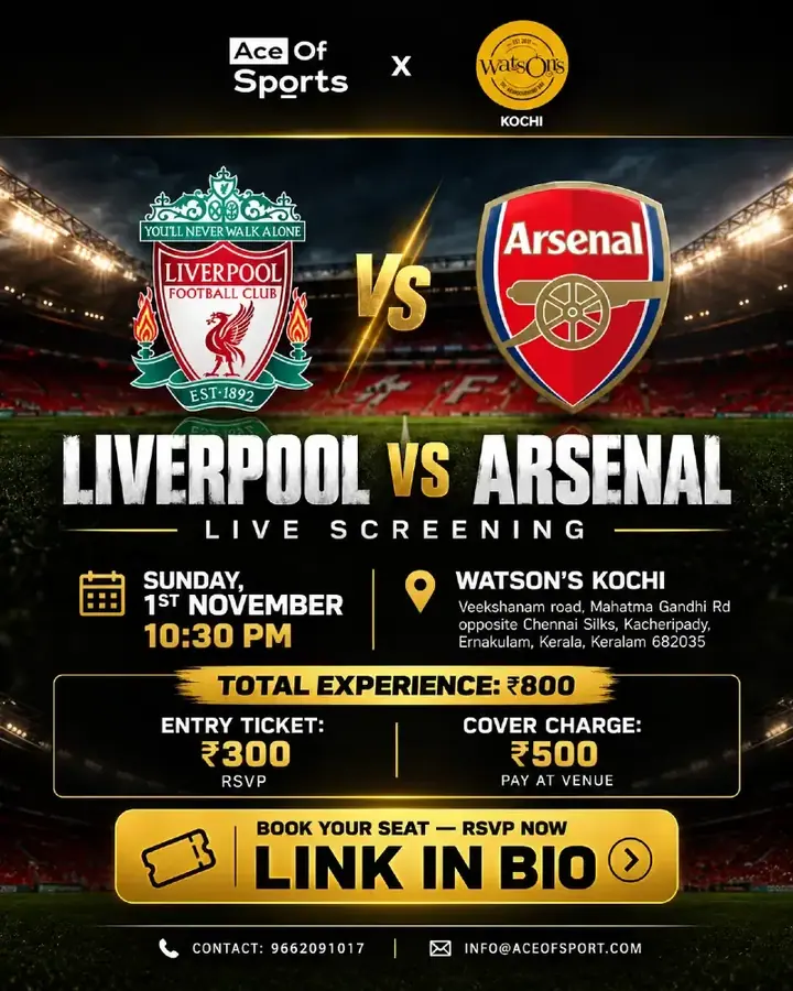 Arsenal FC vs Liverpool FC poster