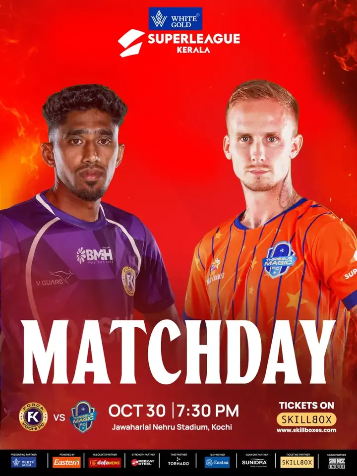 Forca Kochi FC vs Thrissur Magic FC poster