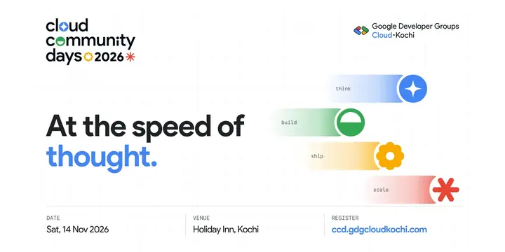 Google Cloud Community Day 2026 poster