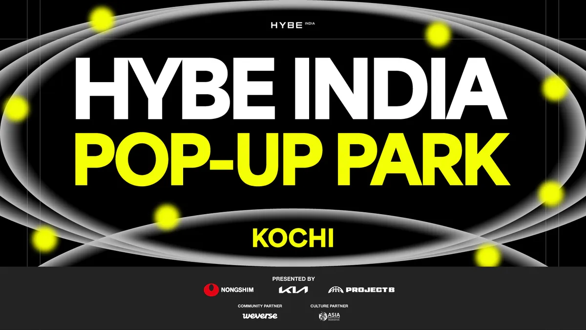HYBE India Pop-up Park