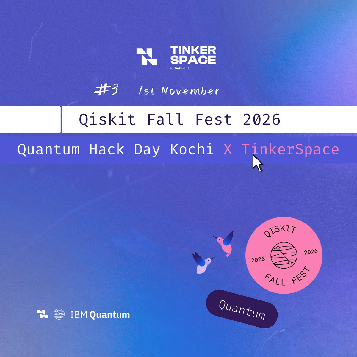 QFF 2026: Quantum Hack Day Kochi X TinkerSpace