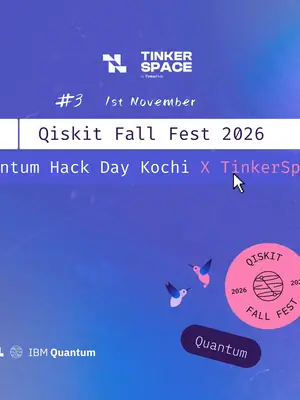 Quantum Hack Day: Quantumx x TinkerSpace poster