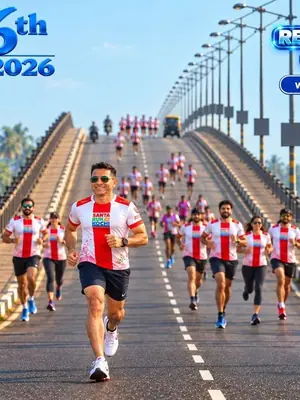 Santa Run Kochi 2026 poster