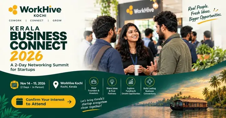 Work Hive Kochi poster